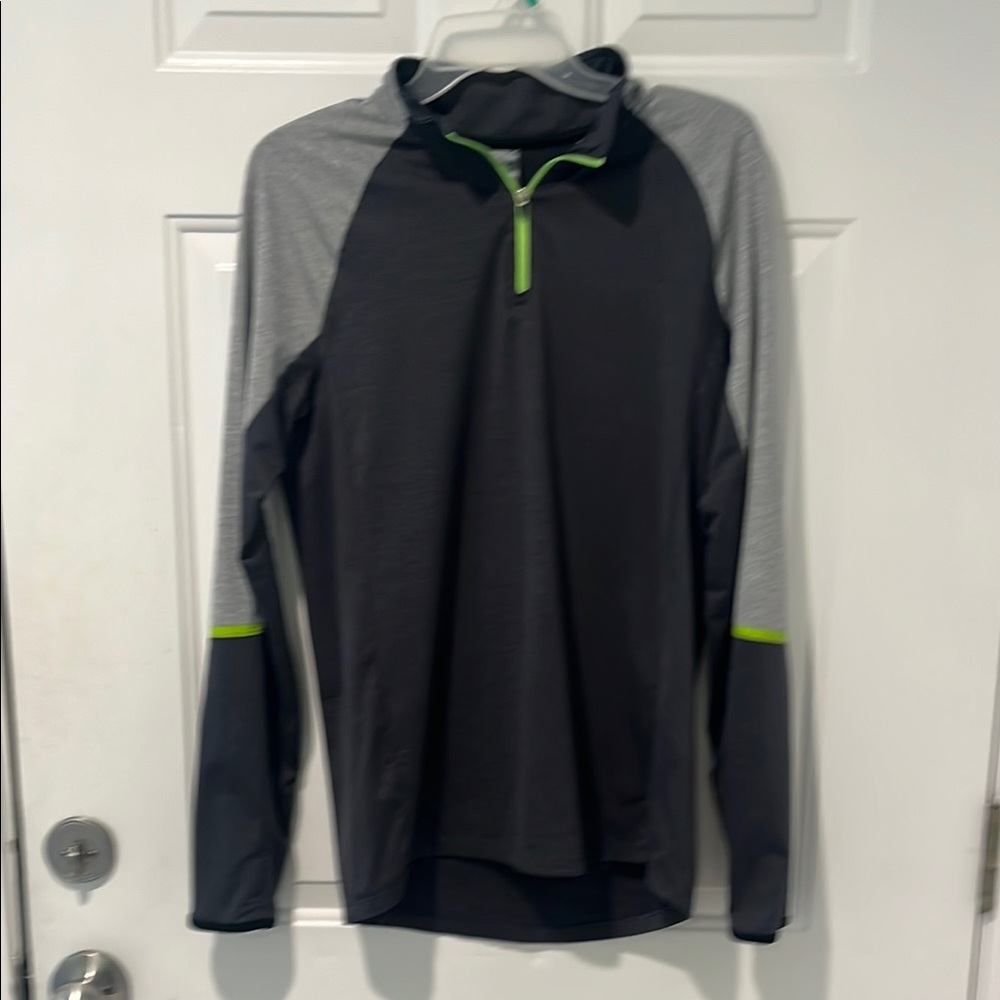 Champion Lightweight Gray and Black Shirt